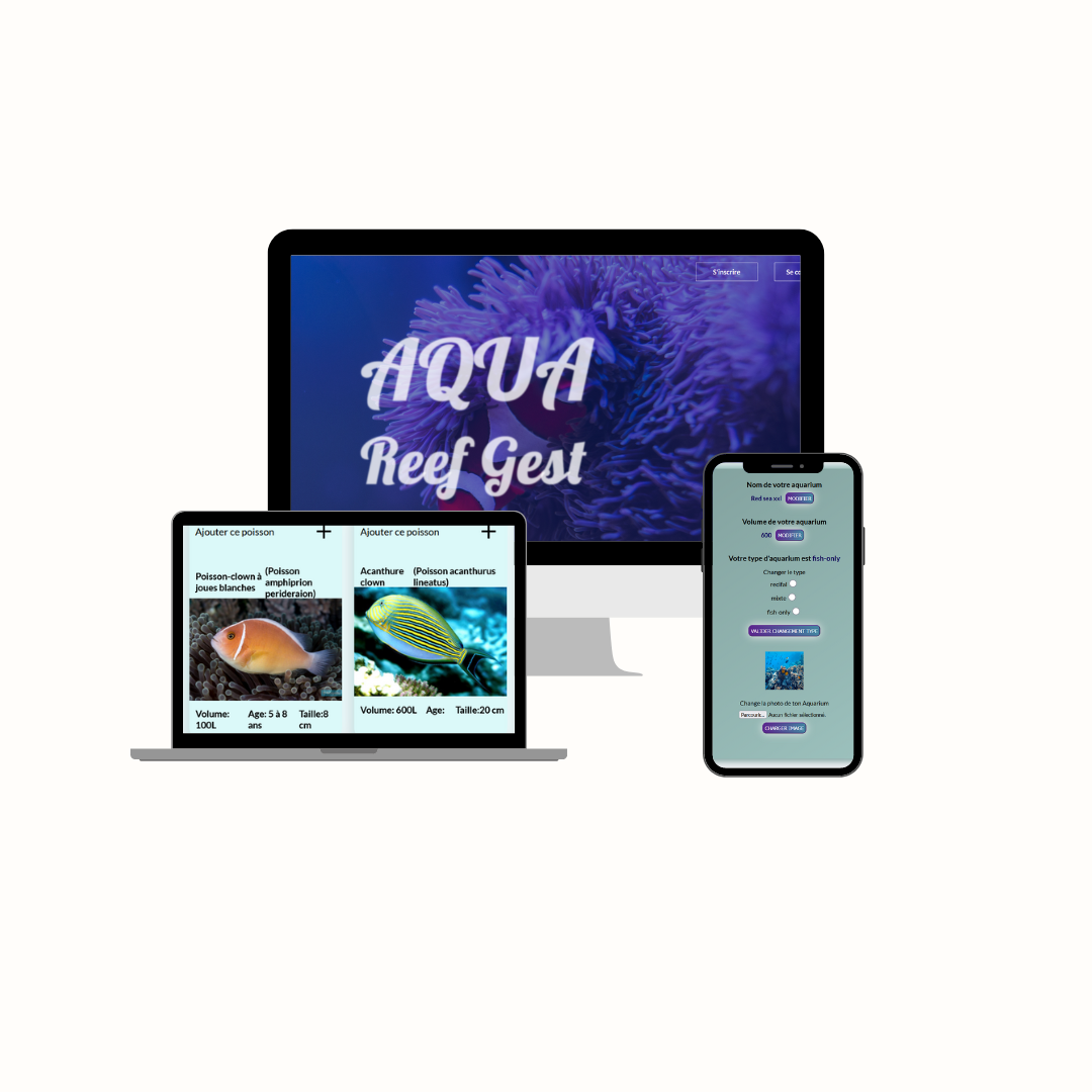 Aperçu du site Aqua Reef