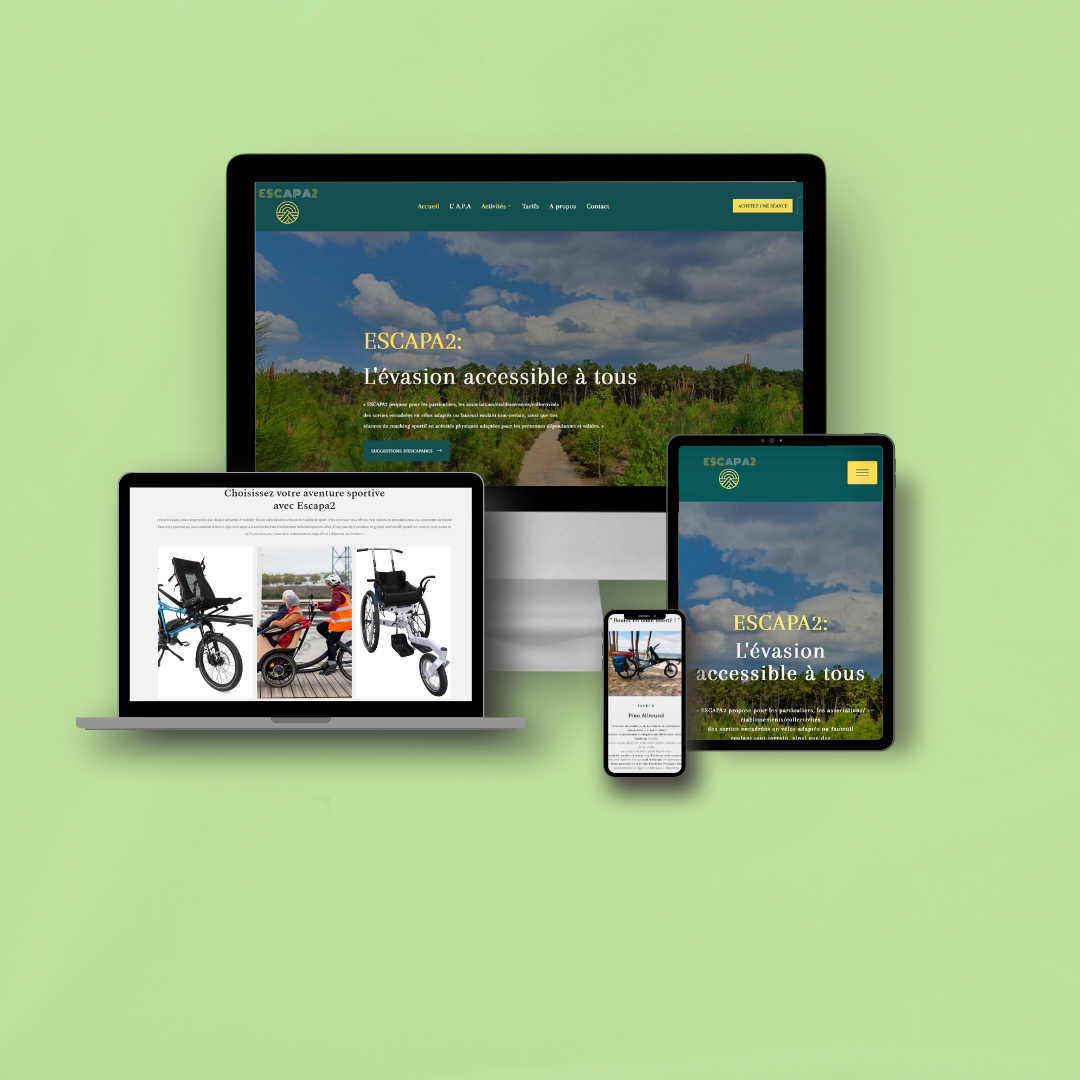 Aperçu du site Escapa2